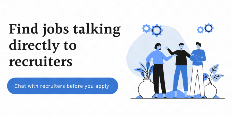find jobs talking to recruiters